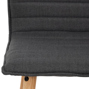 Alma Dining Chair, Dark Grey