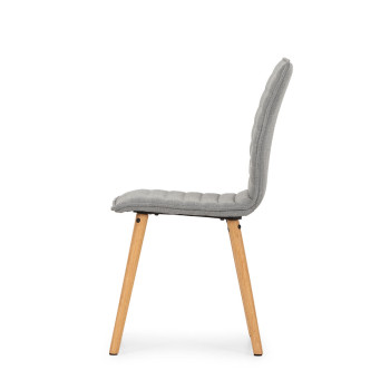Alma Dining Chair, Light Grey