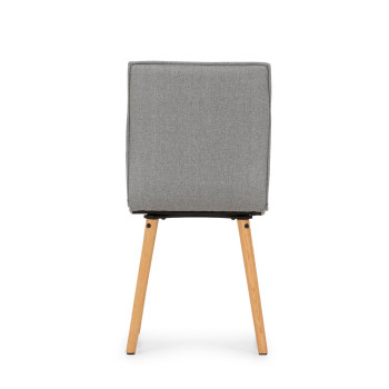 Alma Dining Chair, Light Grey