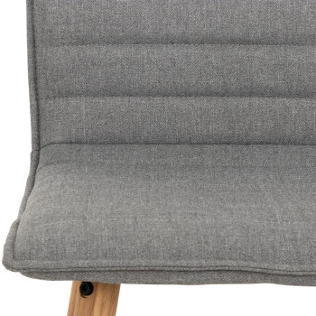 Alma Dining Chair, Light Grey