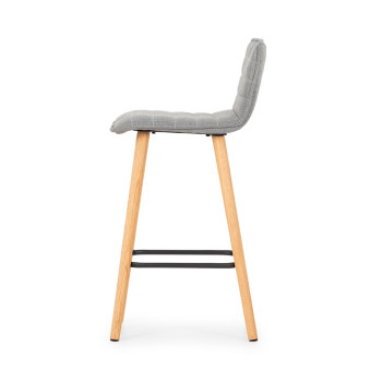 Alma Barstool, Light Grey