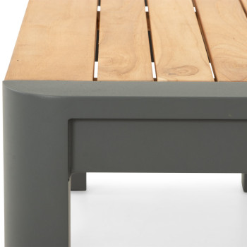 Antigua Outdoor 3 Piece Dining Set - W150, Charcoal