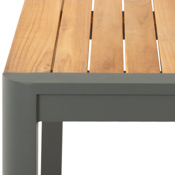 Antigua Outdoor 3 Piece Dining Set - W150, Charcoal