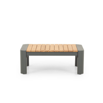 Antigua Outdoor Coffee Table - W80, Charcoal