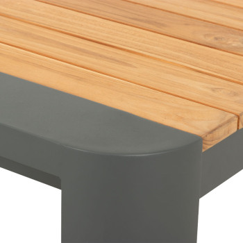 Antigua Outdoor Coffee Table - W80, Charcoal