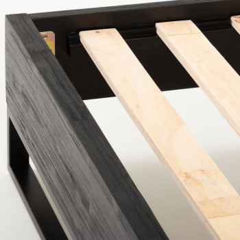 Anya Queen Bed Frame, Black