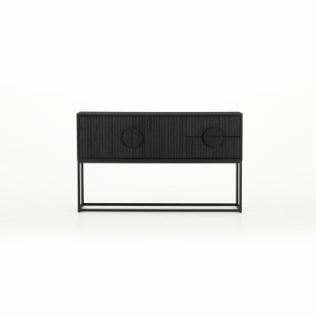 Anya Console Table, Black