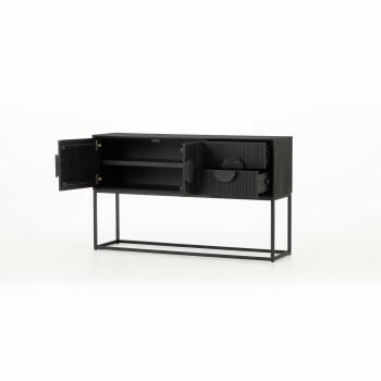 Anya Console Table, Black