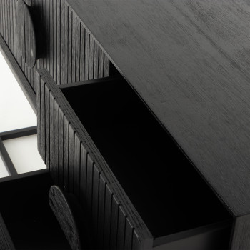 Anya Console Table, Black