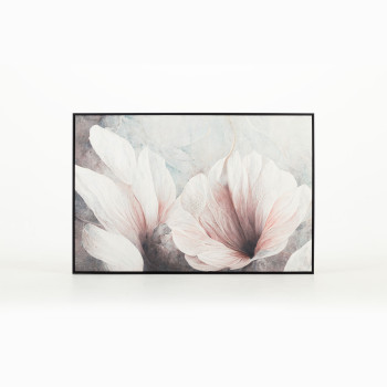 Framed Canvas Blush Shadow - 120 x 80cm