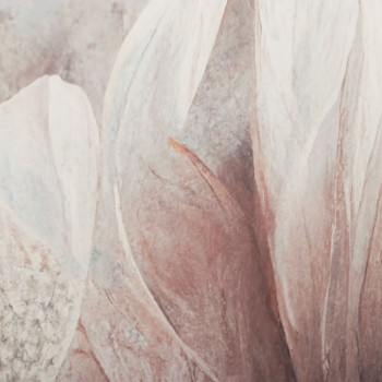 Framed Canvas Blush Shadow - 120 x 80cm