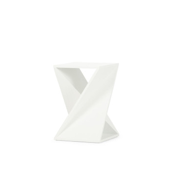 Asher Side Table, White