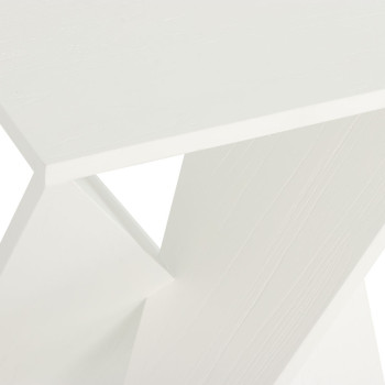 Asher Side Table, White