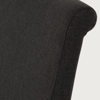 Ashville Dining Chair, Charcoal