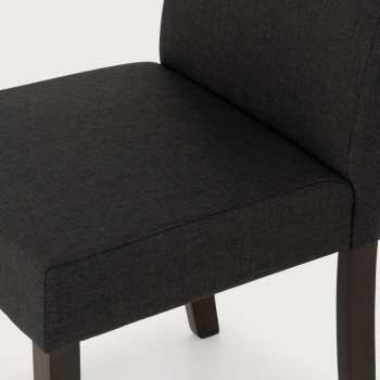 Ashville Dining Chair, Charcoal