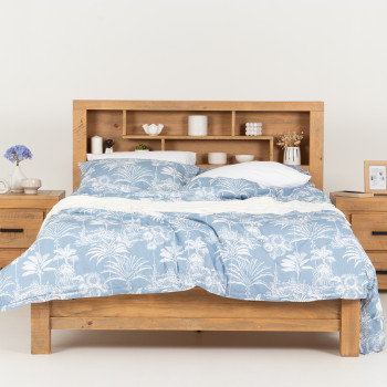 Sutton Queen Bed Frame, Light
