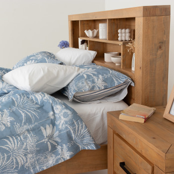 Sutton Queen Bed Frame, Light