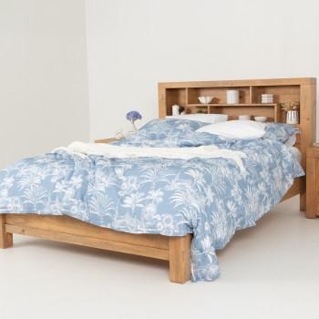 Sutton Queen Bed Frame, Light