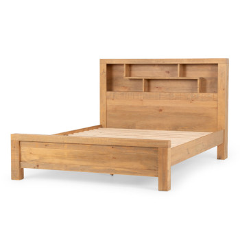 Sutton Queen Bed Frame, Light