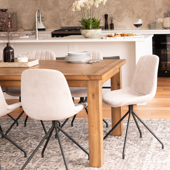 Ava Dining Chair, Sand