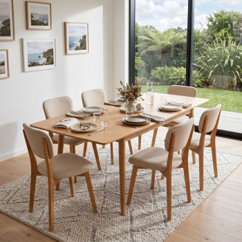 Nordic Extension Dining Table - W160/210