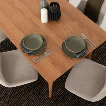 Nordic Extension Dining Table - W160/210