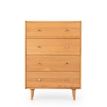 Nordic 4 Drawer Tallboy