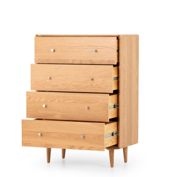 Nordic 4 Drawer Tallboy