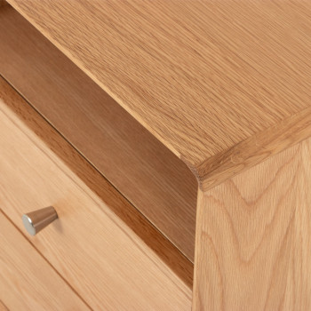 Nordic 2 Drawer Bedside