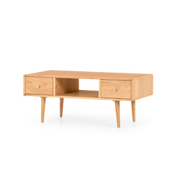 Nordic Coffee Table With Drawers
