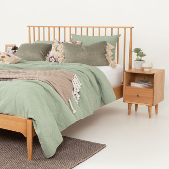 Nordic 1 Drawer Bedside