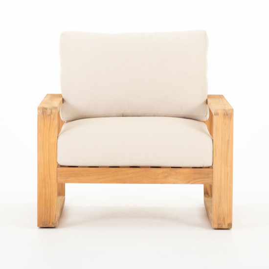 Catania Outdoor One Seater, Teak
