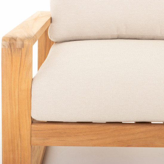Catania Outdoor One Seater, Teak