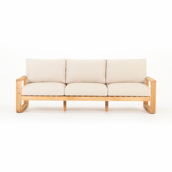 Catania Outdoor 3 Seater, Teak
