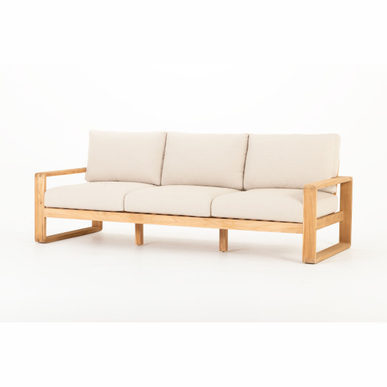 Catania Outdoor 3 Seater, Teak
