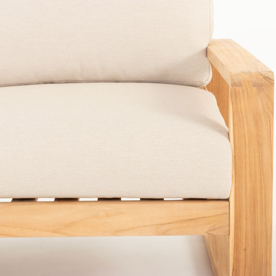 Catania Outdoor 3 Seater, Teak
