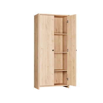 Cubx 2 Door Cupboard High, Oak