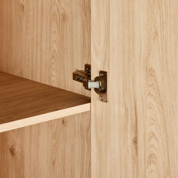 Cubx 2 Door Cupboard High, Oak