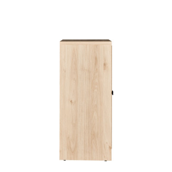 Cubx 2 Door Cupboard Low, Oak