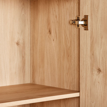Cubx 2 Door Cupboard Low, Oak
