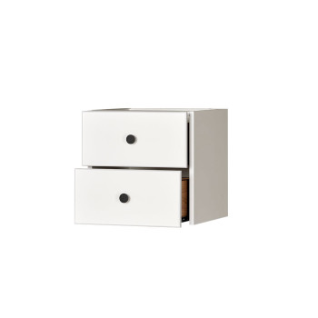 Cubx 2 Draw Box Insert, White