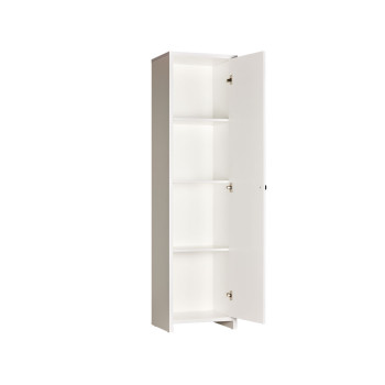 Cubx 1 Door Cupboard High, White