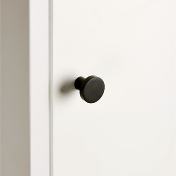 Cubx 1 Door Cupboard High, White