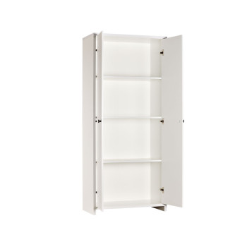 Cubx 2 Door Cupboard High, White