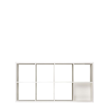 Cubx 4 x 2 Cube, White