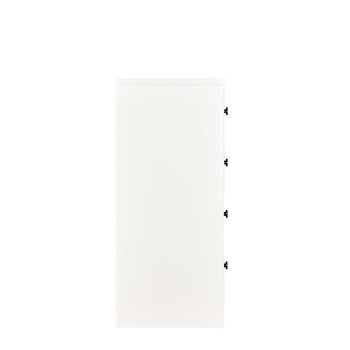 Cubx 4 Draw Cabinet Low, White