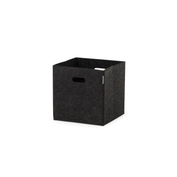 Cubx Felt Storage Box Insert, Charcoal