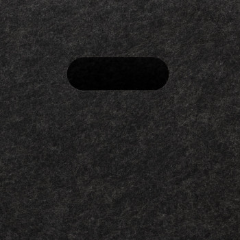 Cubx Felt Storage Box Insert, Charcoal