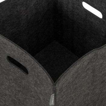 Cubx Felt Storage Box Insert, Charcoal