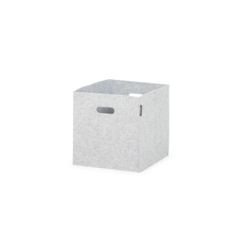 Cubx Felt Storage Box Insert, Grey